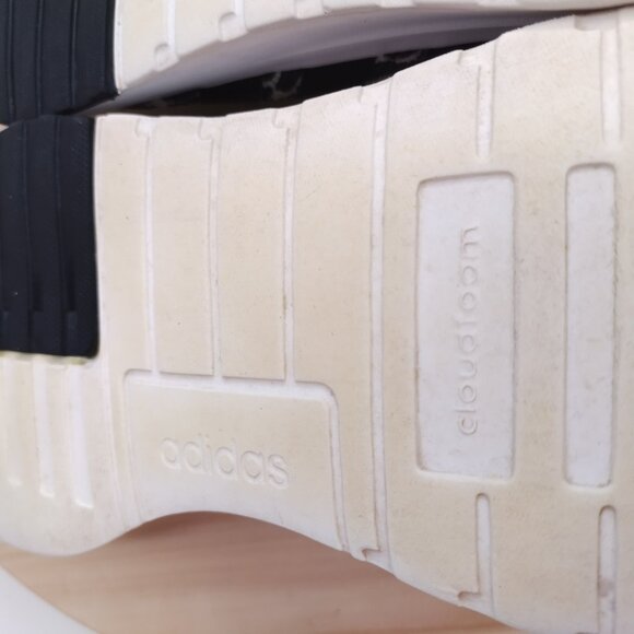 Adidas Racer TR21 Running Sneakers Animal Print White & Black US Men 7/ Women 8 - Picture 13 of 14